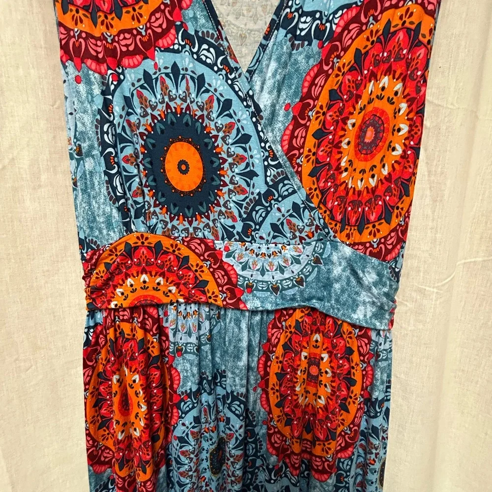 Maxi dress sleeveless NWT Cathy 3XL  soft - Picture 5 of 15